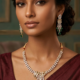 Rhodium Plated Platinum Finish AD Jewelry