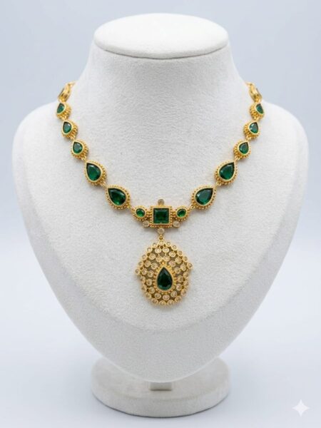 Statement ad jewellery necklace