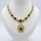 Statement ad jewellery necklace
