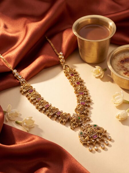 Temple Jewellery Necklace Set